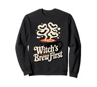 Witch’s Brew First Funny Coffee Witches Halloween Felpa