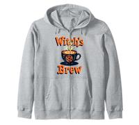Witch’s Brew Halloween Coffee Cup Felpa con Cappuccio