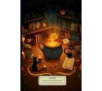 "Witch’s Brew" Notebook, Stir Creativity with Every Page: Journal with Bubbling Cauldron and Spellbinding Elements, Embrace the Magic Within, 120 Pages, 6 x 9