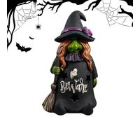 Witch Statue - Gothic Halloween Decoration, Mystical Gothic Decor Piece