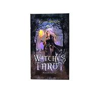 Witch Tarot Nuovo Mazzo di tarocchi oracoli Carte misteriose divinazione Streghe Carte dei tarocchi per Le Donne Ragazze Carte Gioco da Tavolo Gioco Witch Tarot