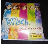 WITCH W. I. T. C. H. LIKE WE STICKER ALBUM + FIGURINE COMPLETO BLISTERATO PANINI