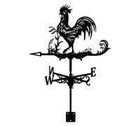 Witch Weather Va ne, Acciaio inossidabile Meteo Va ne, Flying Wicked Witch Meteo Metallo Va ne Decor, Indicatore di direzione per tetti, Scena fattoria, Casa, Giardino, Garage, Cupola Garden Weath