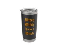 Witch Witch Sei una strega Goth Romance Amanti dei film magici Bicchiere termico in acciaio inox doppia parete