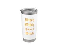 Witch Witch Sei una strega Goth Romance Amanti dei film magici Bicchiere termico in acciaio inox doppia parete