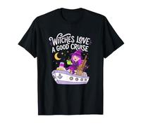 Witch Witches Love Cruise Crociera di Halloween Maglietta