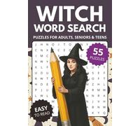 Witch Word Search Book: Word Searches about Witches, Magic & Spells | 6x9 inches, 110 pages, 55 Puzzles | Gift for Vacations, Holidays and Relaxing Times