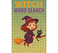 Witch Word Search Book: Word Searches with Easy to Read Print about spells, broomsticks, potions, and More | 6x9 inches, 110 pages | 50+ Puzzles ... Gift for Birthdays, Holidays and Free Time