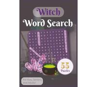 Witch Word Search Puzzle Book: 55 Large Print Word Search Puzzles About Witches, Potions & Magic | 6x9 Inches | A Fun Gift for Halloween & Fantasy Lovers!