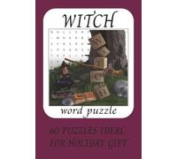 Witch Word Search Puzzle Book: Word Searches with Easy to Read Print about Witches, Halloween, Pumpkins, and more | 6x9 inches, 120 pages | 60 ... Vacations, Airplane Rides, and Leisure Time
