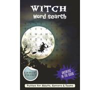Witch Word Search Puzzles For Adults: A Spooky and Fun Halloween Themed Word Find Puzzles Book For Senior & Teens, Holiday Wordsearch Large Print With Answers