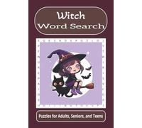 Witch Word Search: Word searches with easy to read print about witches, magic, Halloween, and more