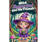 Witch Zapperline and Her Friends - Magical Forest Coloring Book for Kids & Seniors: Friendly Witches, Forest Friends & Relaxing Coloring Pages | Single-Sided Pages