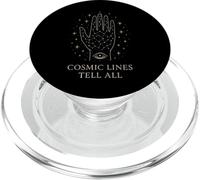 Witchcore Chiromanzia Mano mistica Divinazione Umorismo occulto PopSockets PopGrip per MagSafe