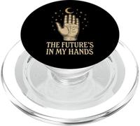 Witchcore Chiromanzia Mano mistica Divinazione Umorismo occulto PopSockets PopGrip per MagSafe