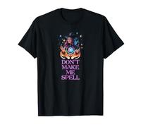 Witchcraft Magic Don't Make Me Spell Smudgestick Witch Vibe Maglietta