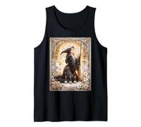 Witchcraft Wicca Coquette Penatgram Scopa Cappello Stelle Teschi Canotta