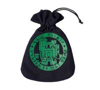 Witcher Dice Pouch Vesemir Head of Kaer,Black/Green