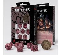 The Witcher Dadi Set Crones - Whispess Con Moneta Ruolo Gioco Giochi Q-Workshop