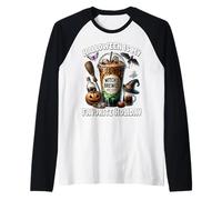 Witches Halloween Is My Favorite Holiday for Coffee Lover Maglia con Maniche Raglan