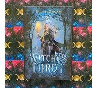 WITCHES Mazzo Di Carte Tarot Esoteriche Ellen Dugan llewellyn Nuovo