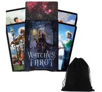 Witches Tarot Carte Tavola Esoterici Telling Ellen Dugan LLEWELLYN Con Borsa