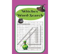 Witches Word Search: A Witchy themed puzzle book to enjoy for a "spell"
