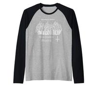 Witchfinder Generale che brucia un peccatore Maglia con Maniche Raglan