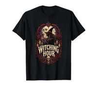 Witching Hour Heavy-Metal Coven Wiccan Incantesimi Strega Maglietta
