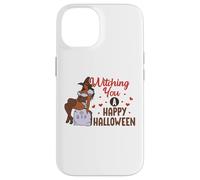 Witching You A Happy Halloween RIP Cemetary Grave Yard Fun Custodia per iPhone 14