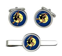 Witch's Delight Gemelli Pin-Up Donna E Ferma Cravatta Set