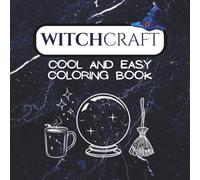 Witchy Coloring Book for Adults and Kids: Cute, Easy & Relaxing Designs for All Ages | 70+ Charming Witchcraft Patterns | Bold, Fun & One-Sided Page: ... & Relaxation | Simple Designs | Halloween