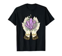 Witchy Crystal Lover, mistica guarigione, Stregoneria, Halloween Maglietta