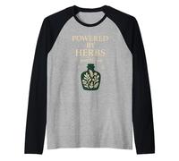 Witchy Erboristeria Erboristeria Magia Verde Strega Botanica Strega Maglia con Maniche Raglan