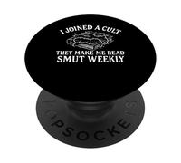 Witchy Fantasy Gothic Cult Smut Reader Romance Bookish PopSockets PopGrip Adesivo