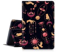 Witchy Gothic Moon Sun Case per iPad Air 3rd Gen 2019/iPad Pro 10.5 pollici 2017, antiurto PU pelle pieghevole regolabile stand caso con auto sleep/wake per iPad Air 3a generazione 10,5 pollici 2019