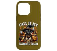 Witchy Halloween Fall Is My Favorite Color Pug Halloween Custodia per iPhone 14 Pro Max