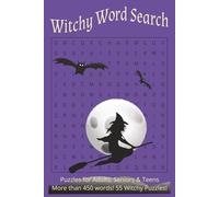 Witchy Halloween Word Search Puzzle Book: Spooky Puzzles for Adults with Witches, Spells, Potions, Haunted Places & More