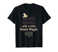 Witchy Mom Plant Magic Botanical Humor Regalo a Base di Erbe Maglietta