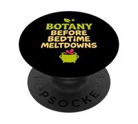 Witchy Mom Plant Magic Botanical Humor Regalo a base di erbe PopSockets PopGrip Adesivo
