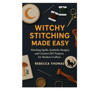 WITCHY STITCHING MADE EASY: Stitching Spells, Symbolic Designs, and Creative DIY Projects for Modern Crafter