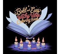 Witchy Vibes Bold and Easy Coloring book