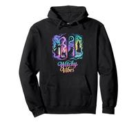 Witchy Vibes - Pozione mistica per Gatti Streghe Felpa con Cappuccio