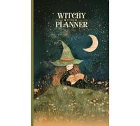 Witchy Weekly Planner: Agenda settimanale perpetua - formato 20x13 cm - Sei mesi - Ampio spazio per ogni giorno