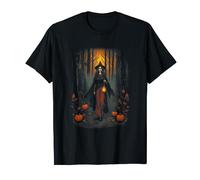 Witchy Woman Tee Halloween Wicca Stregoneria Strega Donne Maglietta