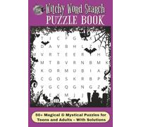 Witchy Word Search Puzzle Book: Word Searches with Easy to Read Print about Witch's, Magic, Spiritual and More | 6x9 inches, 110 pages | 50+ Puzzles ... Gift for Halloween, Holidays and Travel.