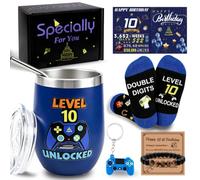 WITCOLOR Idee regalo di compleanno per bambino di 10 anni, regalo unico per il decimo compleanno per ragazzi, divertente set regalo per ragazzi, figlio, nipote, amico
