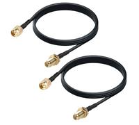 Witfoam Cavo Coassiale RG174 50 Ohm con Connettori SMA Maschio e Femmina, Lunghezza 3 m, Compatibile con Router 4G 5G LTE, Modem, Telecamere di Sicurezza, Fotocamere da Caccia, Applicazioni SDR