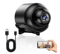 Witfoam Mini Telecamera Spia 1080P Full HD con WiFi, Visione Notturna, Rilevamento Movimento e Audio - Micro Telecamera Nascosta 140° per Casa, Ufficio, Baby Monitor, Sorveglianza Interna ed Esterna