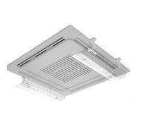 WITFORMS/CASSETTE - Deflettore d'aria AC regolabile adatto per prese del condizionatore d'aria a cassetta. Migliora la circolazione di raffreddamento e riscaldamento